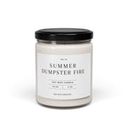 Summer Dumpster Fire Candle - 9oz Scented Soy Wax, Fun Gift for Friends, Home Décor, Funny Quote Candle, Relaxation Aromatherapy