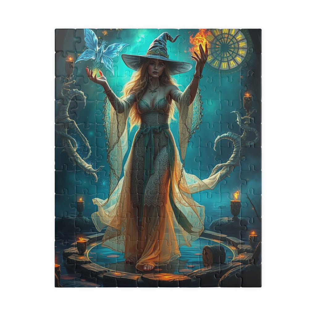 Puzzle - Mystical Witch in the Woods, 252-piece
