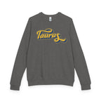 Taurus zodiac Unisex French Terry Crewneck Sweatshirt, Halloween Apparel, Casual Wear, Gifts for Friends, Cozy Graphics