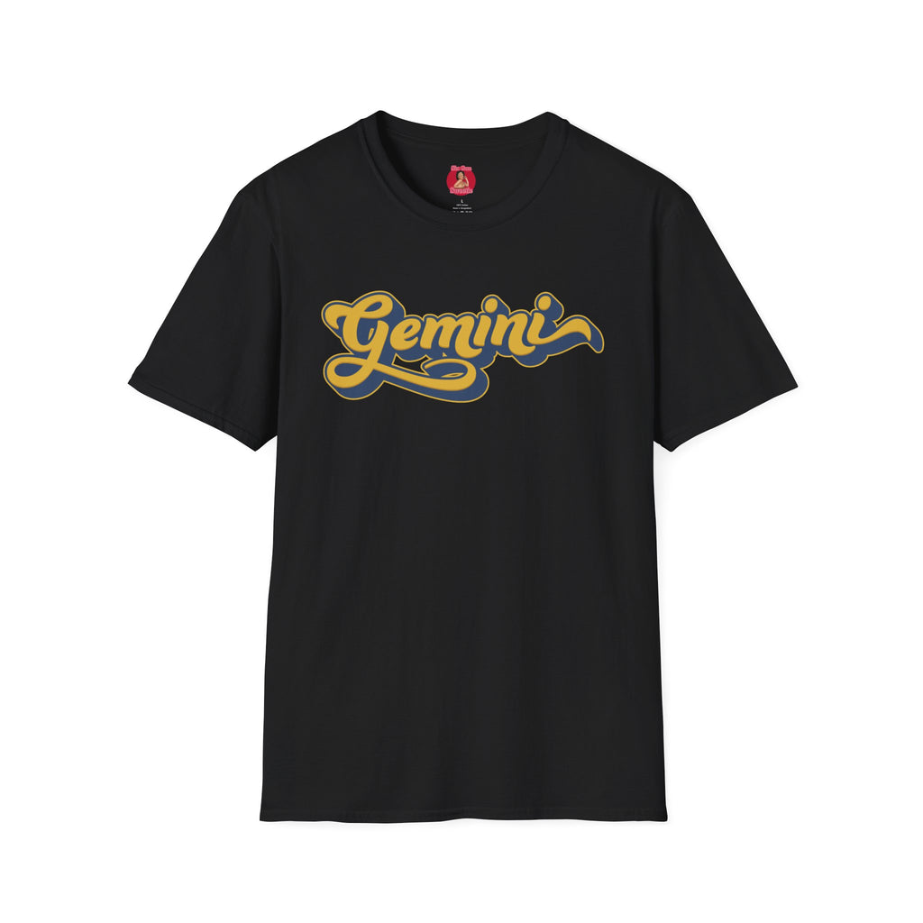 Gemini zodiac sign unisex crew neck T-shirt