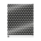 Wrapping Papers, Black French Bulldog Head Pattern Gift Wrap, Dog Lover Presents, Holiday Decor, Birthday Gift Wrap, DIY Crafts