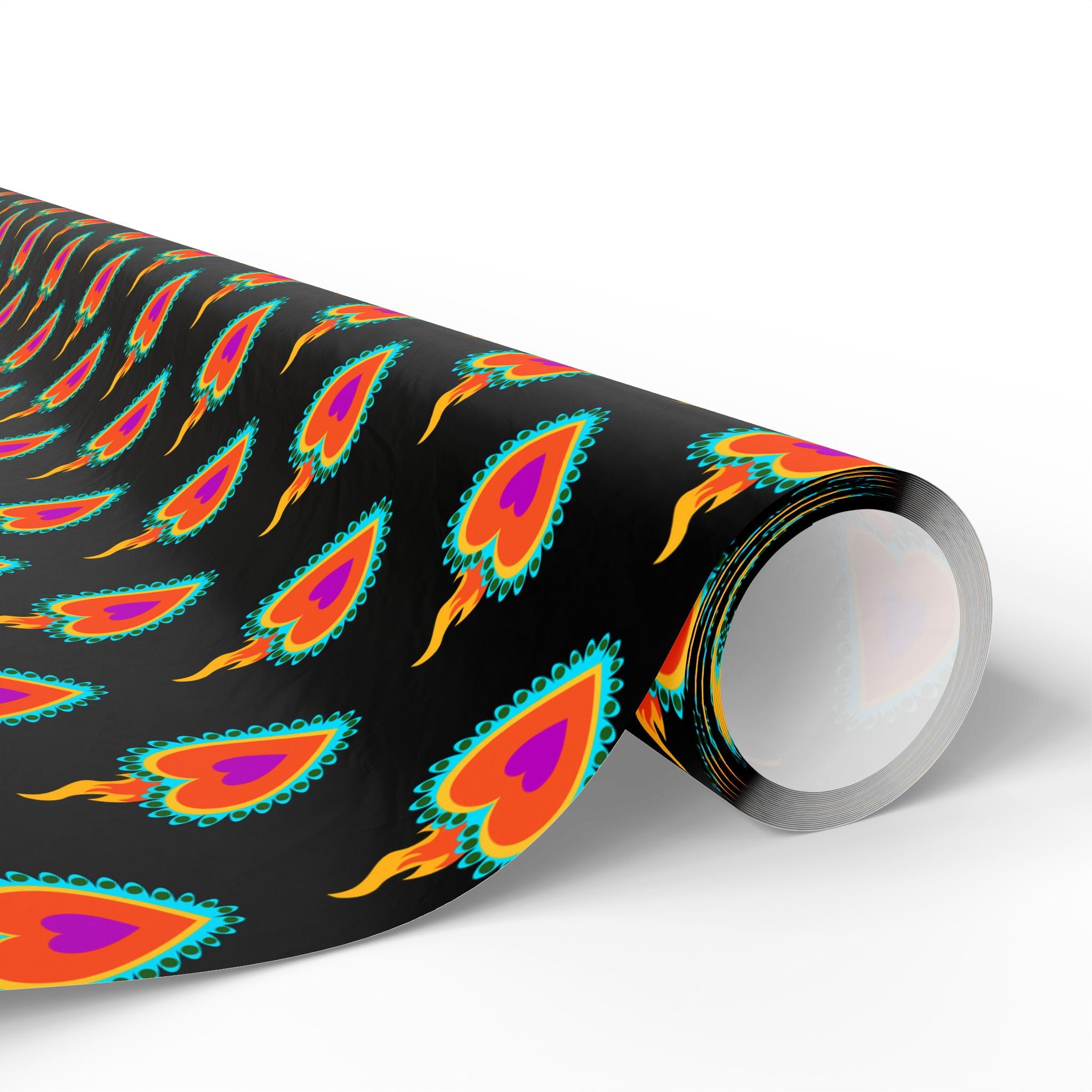 Sacred Heart Design wrapping paper