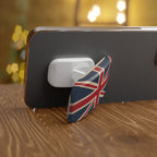 Union Jack Phone Grip, Pop Socket, Phone Stand, Mobile Accessory, UK Pride, Gifts for British Friends