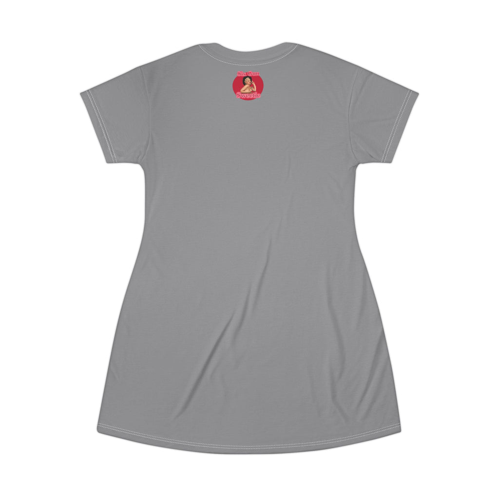 Stylish Staunch T-Shirt Dress, Casual Wear, Trendy Outfit, Street Style, Fashion Statement, Statement Piece, Gift Idea