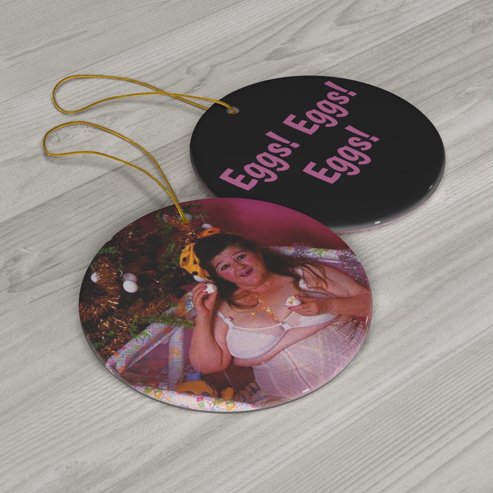 Edith Massey Egg Man 2 sided