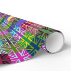 British Flags Pop Art Design Wrapping Paper