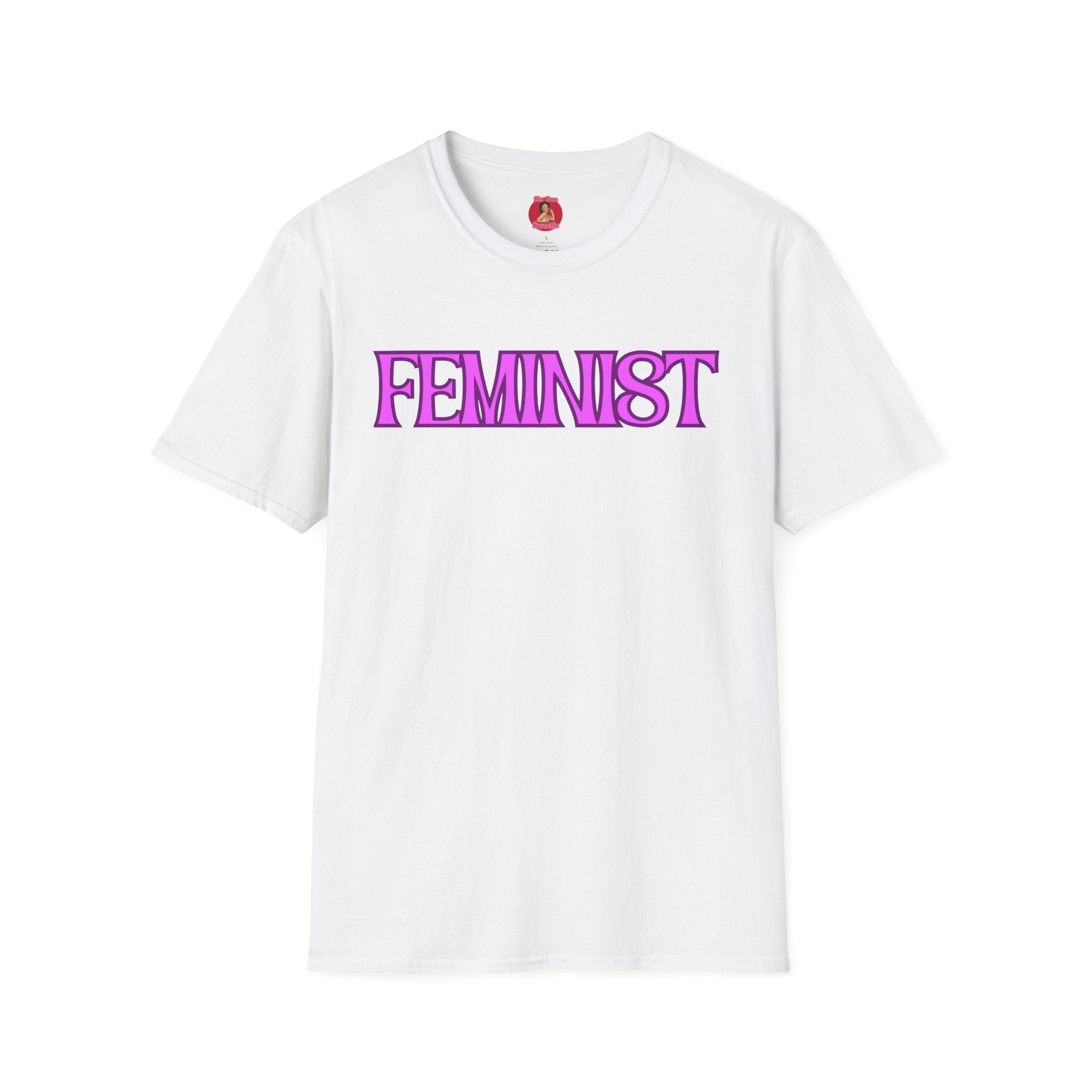 Feminist Minimalist Tee — Women's Rights Graphic T-Shirt