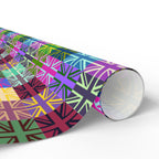 British Flags Pop Art Design Wrapping Paper