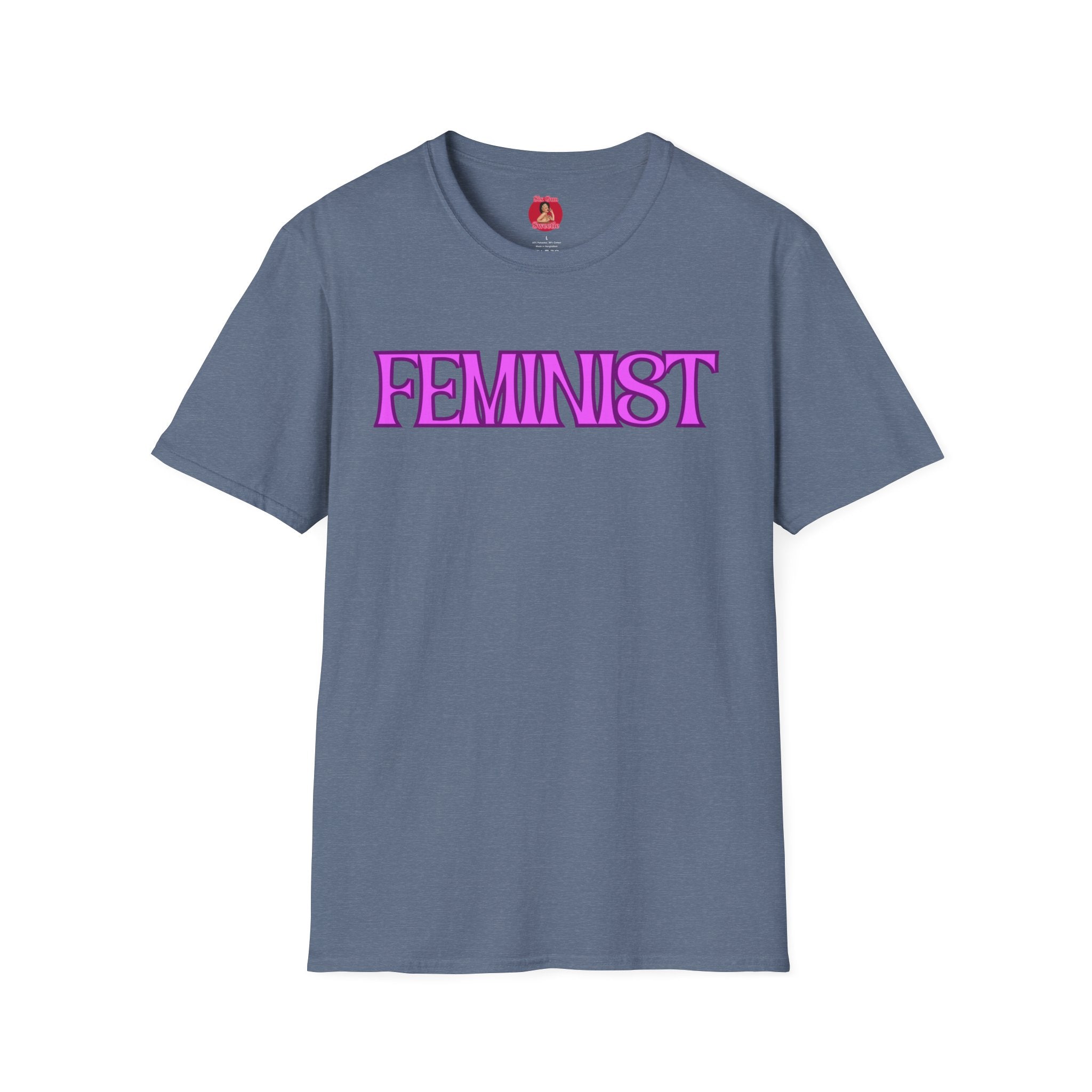 Feminist Minimalist Tee — Women's Rights Graphic T-Shirt