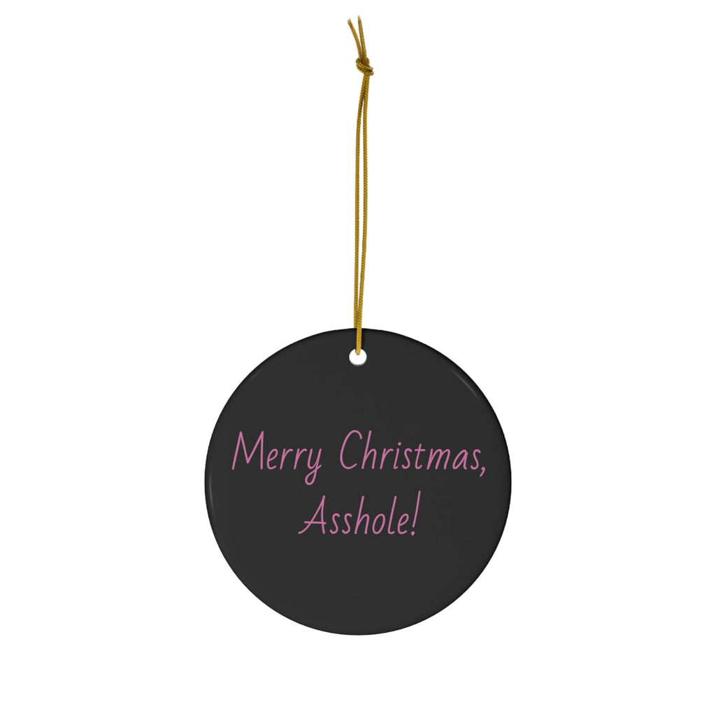 The legendary Divine with Santa Clause Ceramic Ornament, Two sided print, John Waters fan gift, unique