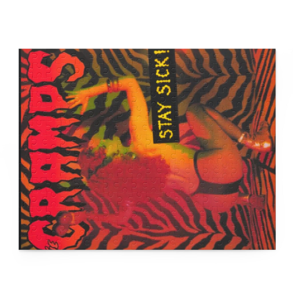 Cramps Stay Sick pin-up Puzzle, Great Punk Rock gift