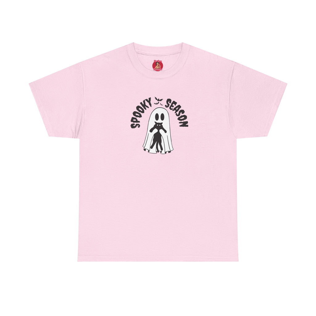 Spooky Ghost and Kitty Tee