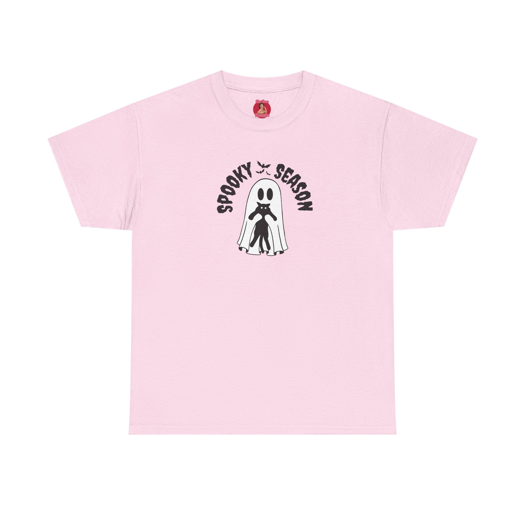 Spooky Ghost and Kitty Tee