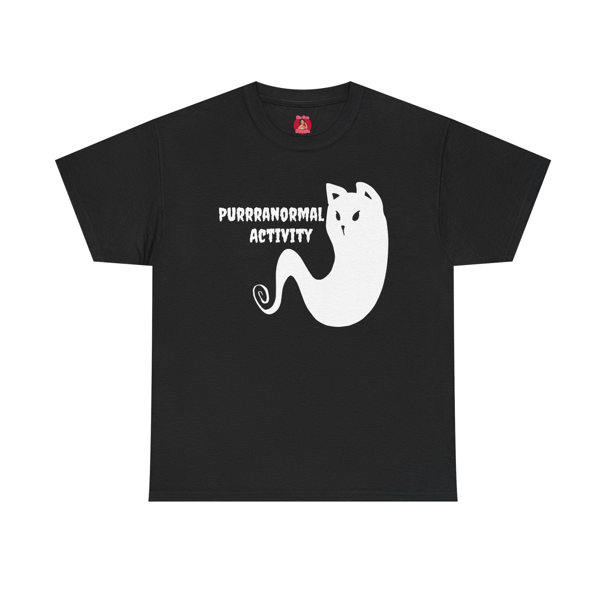 Cat Ghost Unisex Tee, Halloween Shirt