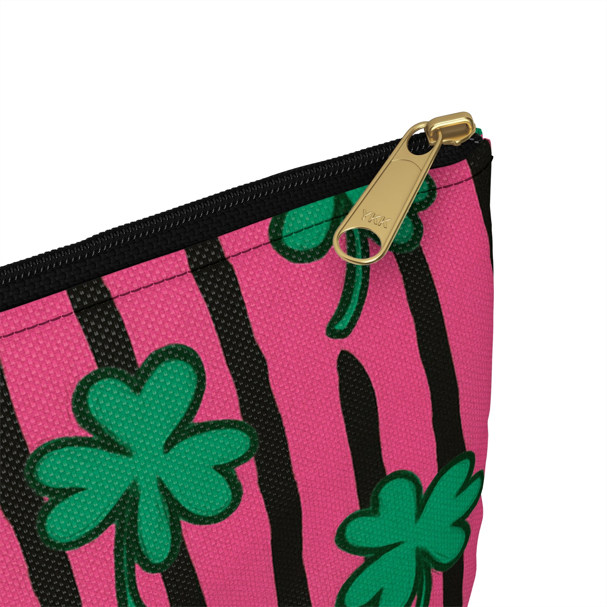 Clover Stripe Accessory Pouch