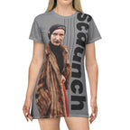 Stylish Staunch T-Shirt Dress, Casual Wear, Trendy Outfit, Street Style, Fashion Statement, Statement Piece, Gift Idea