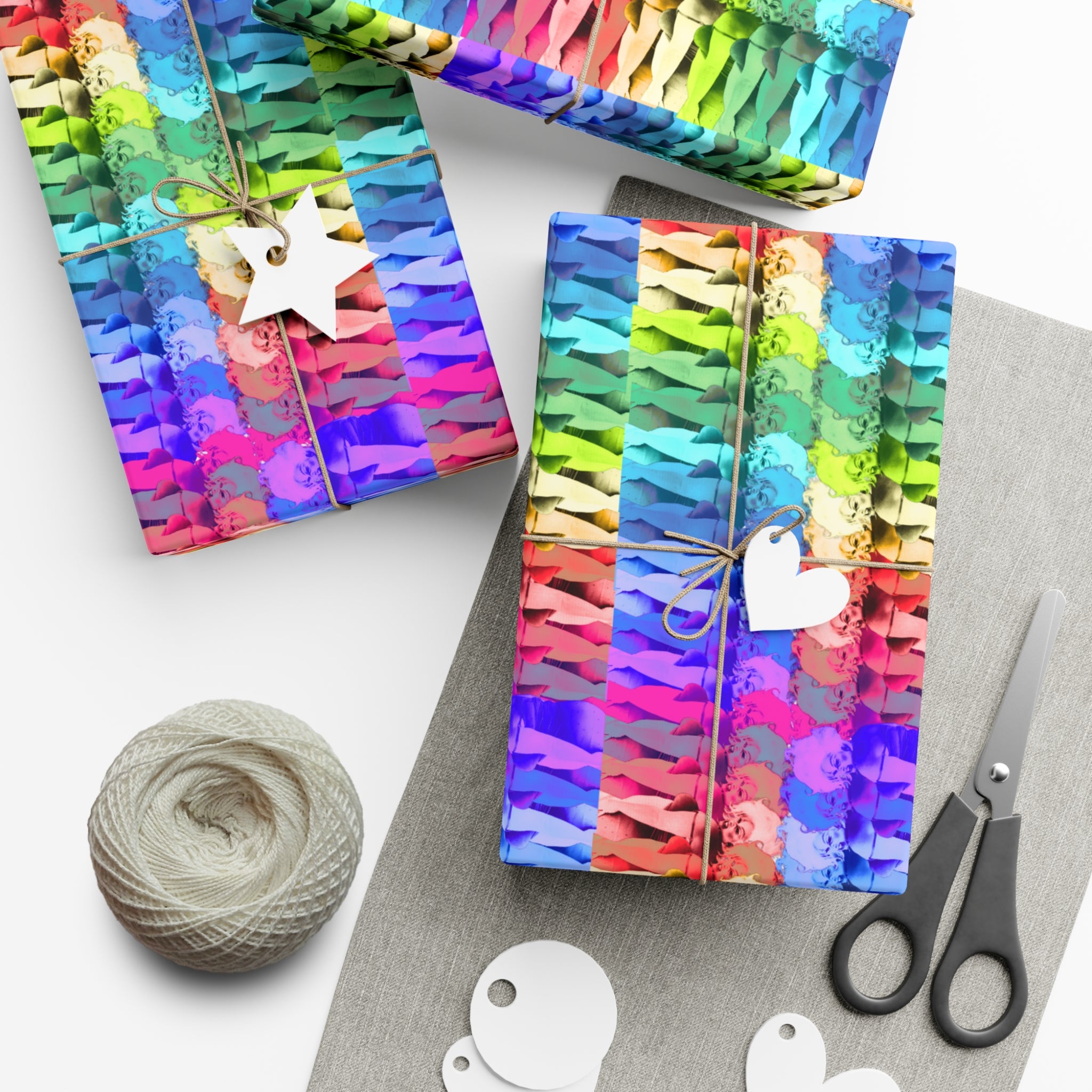 Divine, John Waters Muse, Cult classic, LGBTQIA, Drag Icon, Wrapping Paper, Craft Supplies, Scrapbooking, Unique Gift,