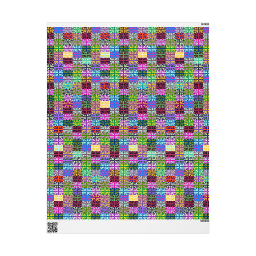 British Flags Pop Art Design Wrapping Paper