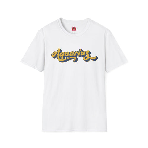 Aquarius zodiac crewneck unisex t-shirt