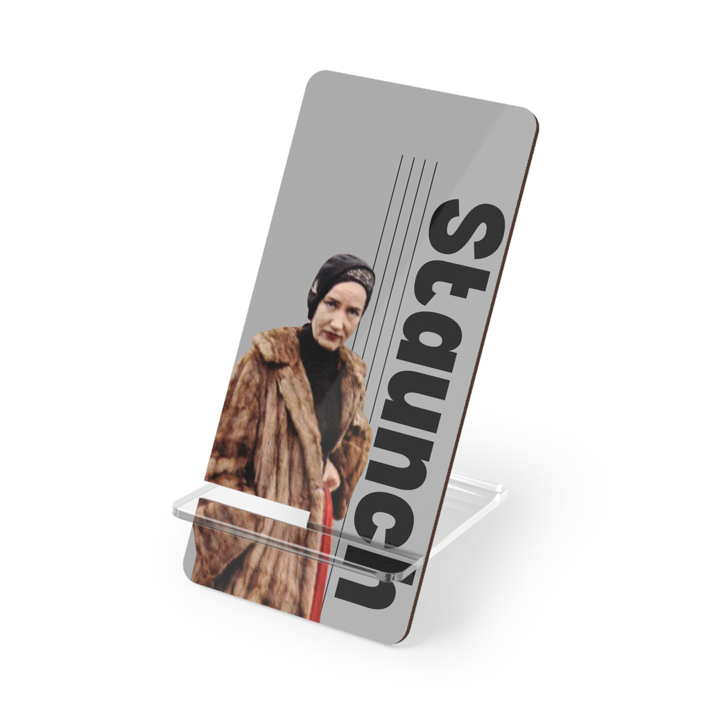 Lil Edie Beale Grey Gardens Phone Stand, Staunch Cell Phone Stand, Lil Edie Beale Design