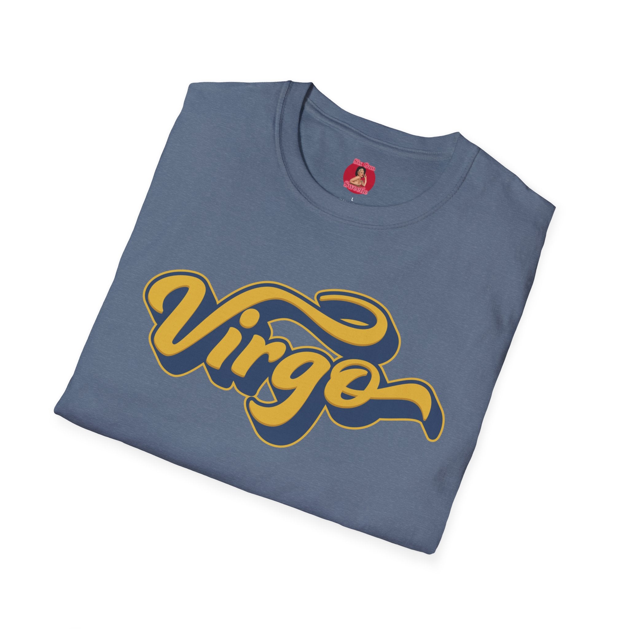 Virgo zodiac sign unisex crew neck T-shirt