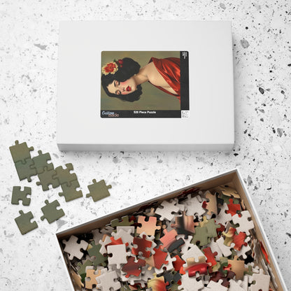 Puzzle - Art Nouveau Portrait 520 Pieces