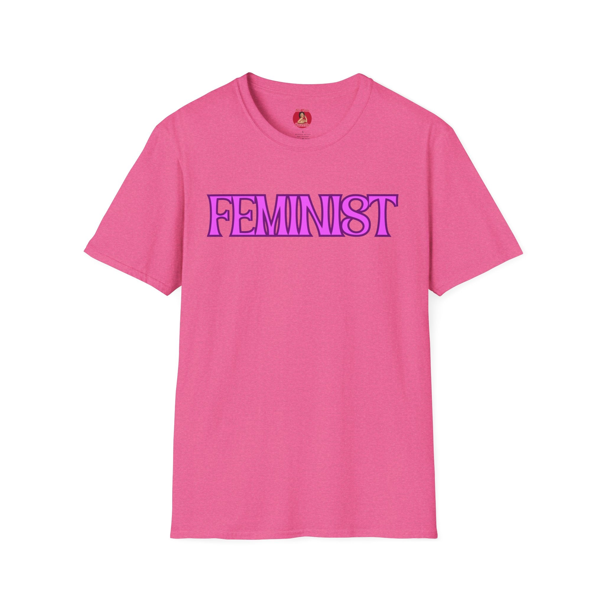 Feminist Minimalist Tee — Women's Rights Graphic T-Shirt