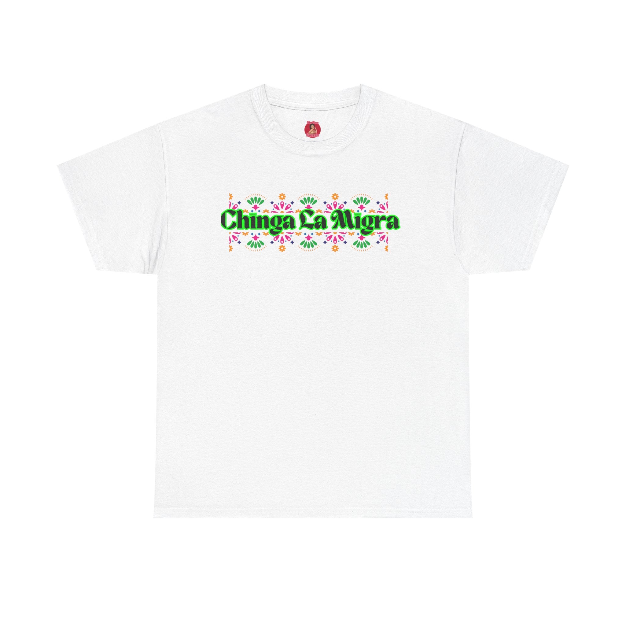 T-Shirt Chinga La Migra, Support Immigrants, anti Ice anti fascist Unisex Heavy Cotton Tee