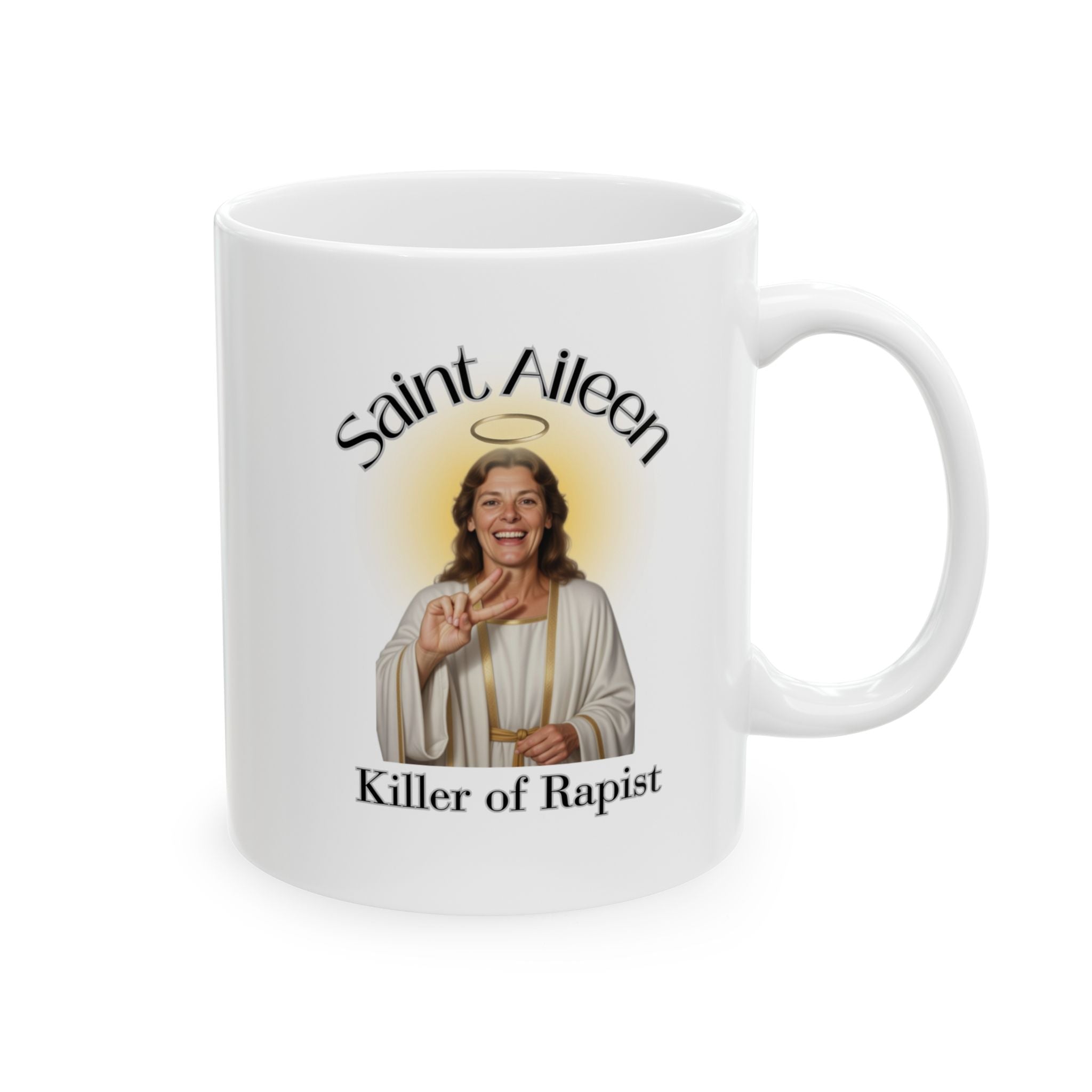 Saint King Coffee Mug — Catholic Saint Joseph Prayer Ceramic Mug (11oz/15oz)