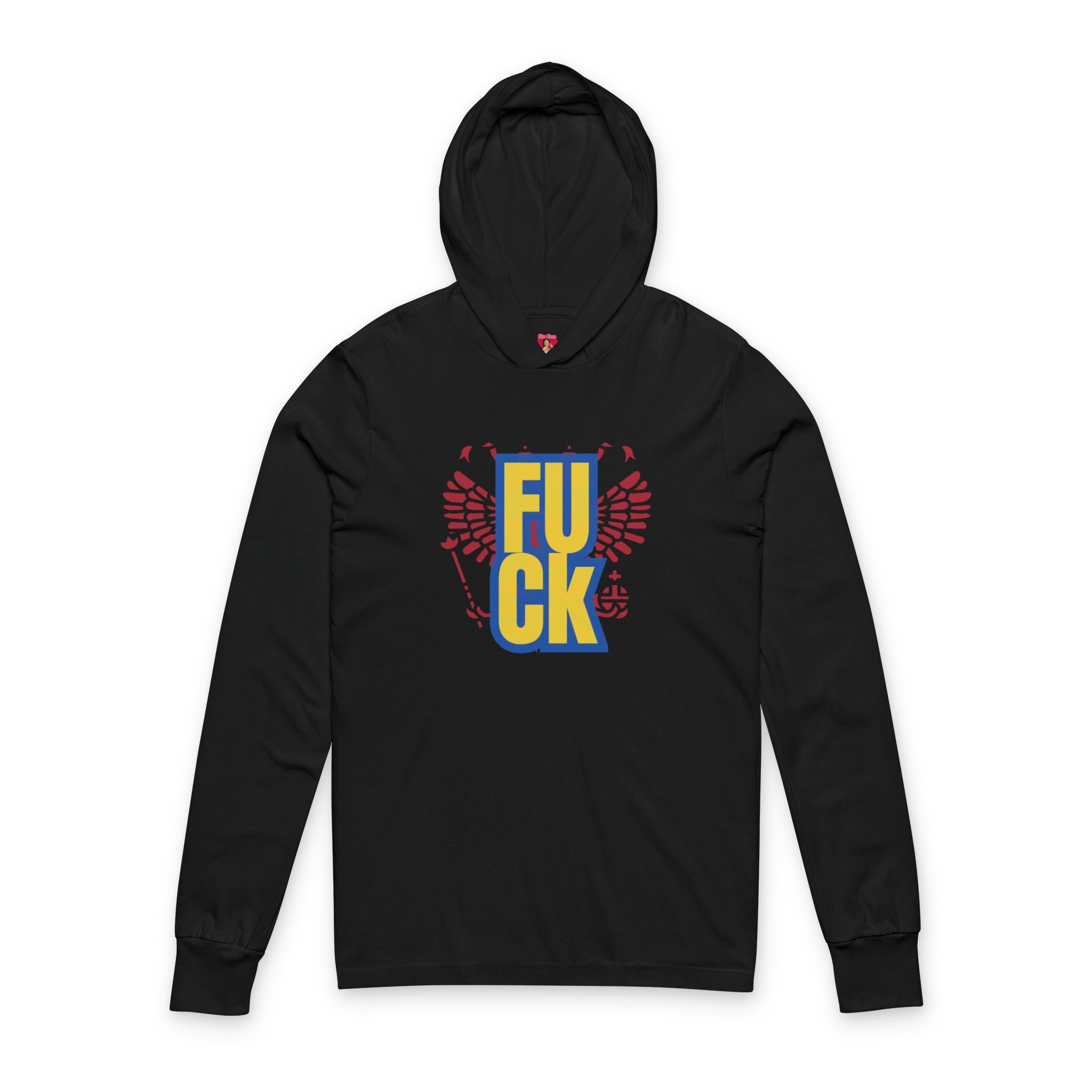 Hooded Tee - Fuck Russia, Support Ukraine Activist Shirt