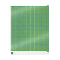 Retro 80s Neon Star Wrapping Paper — Bright Green & Blue, Quirky Gift Wrap
