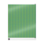 Retro 80s Neon Star Wrapping Paper — Bright Green & Blue, Quirky Gift Wrap