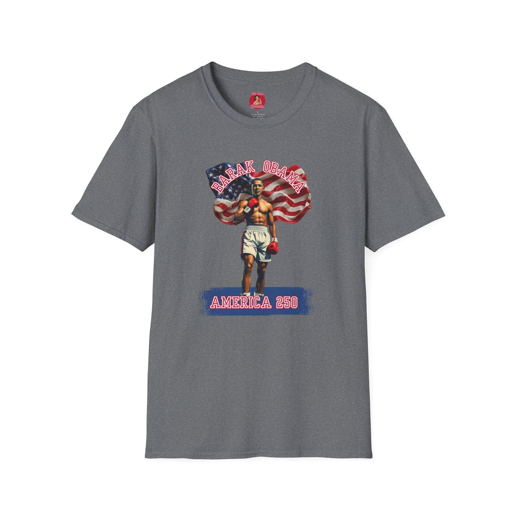 Barack Obama Boxing Champion T-Shirt – 'Champion of the American People' (250th Birthday)