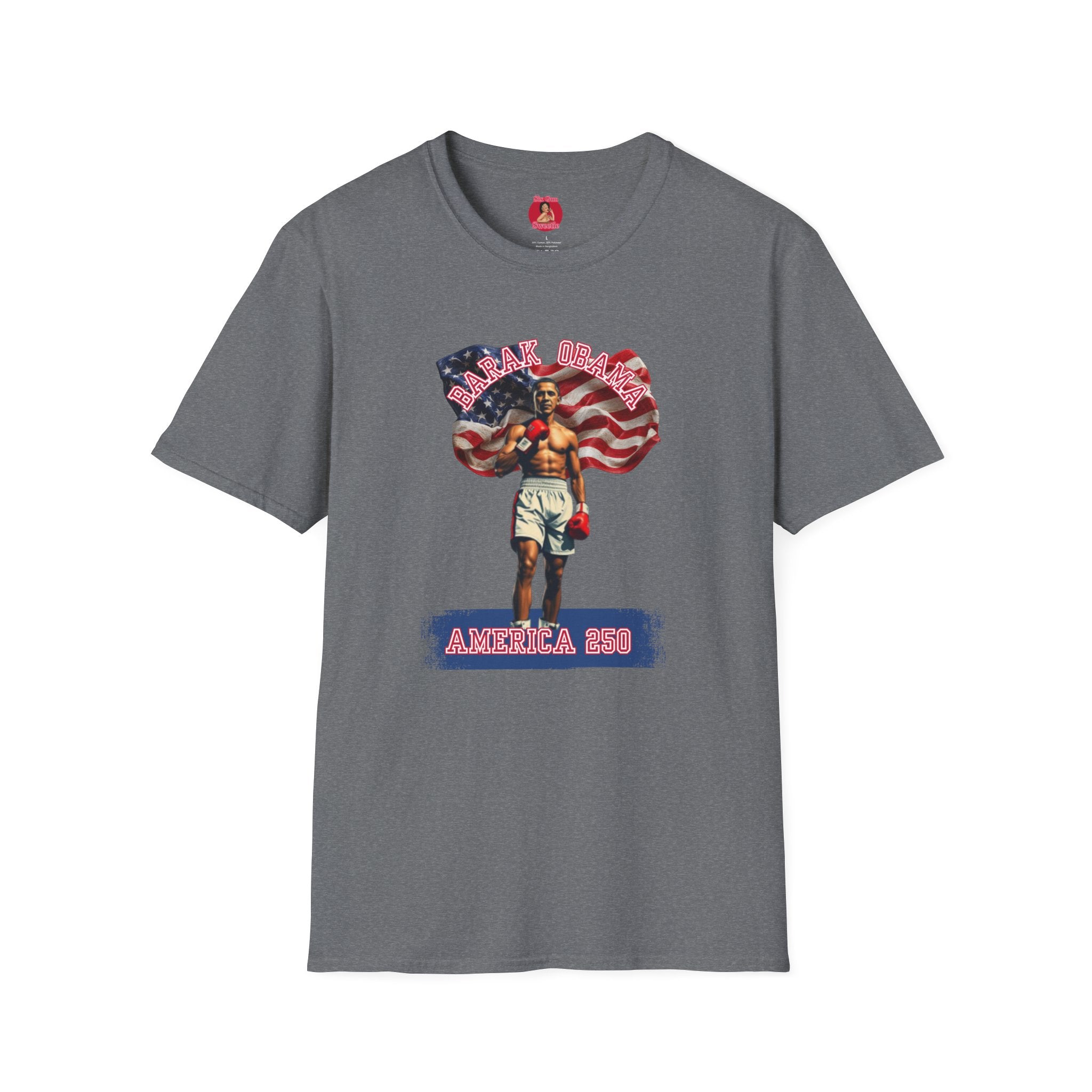 Barack Obama Boxing Champion T-Shirt – 'Champion of the American People' (250th Birthday)