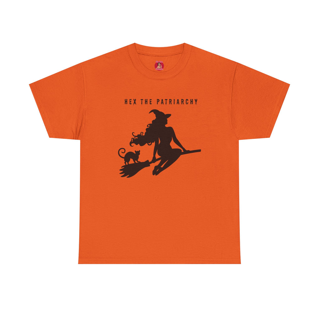 Witch Hex Patriarchy Halloween Tee, Unisex T-shirt