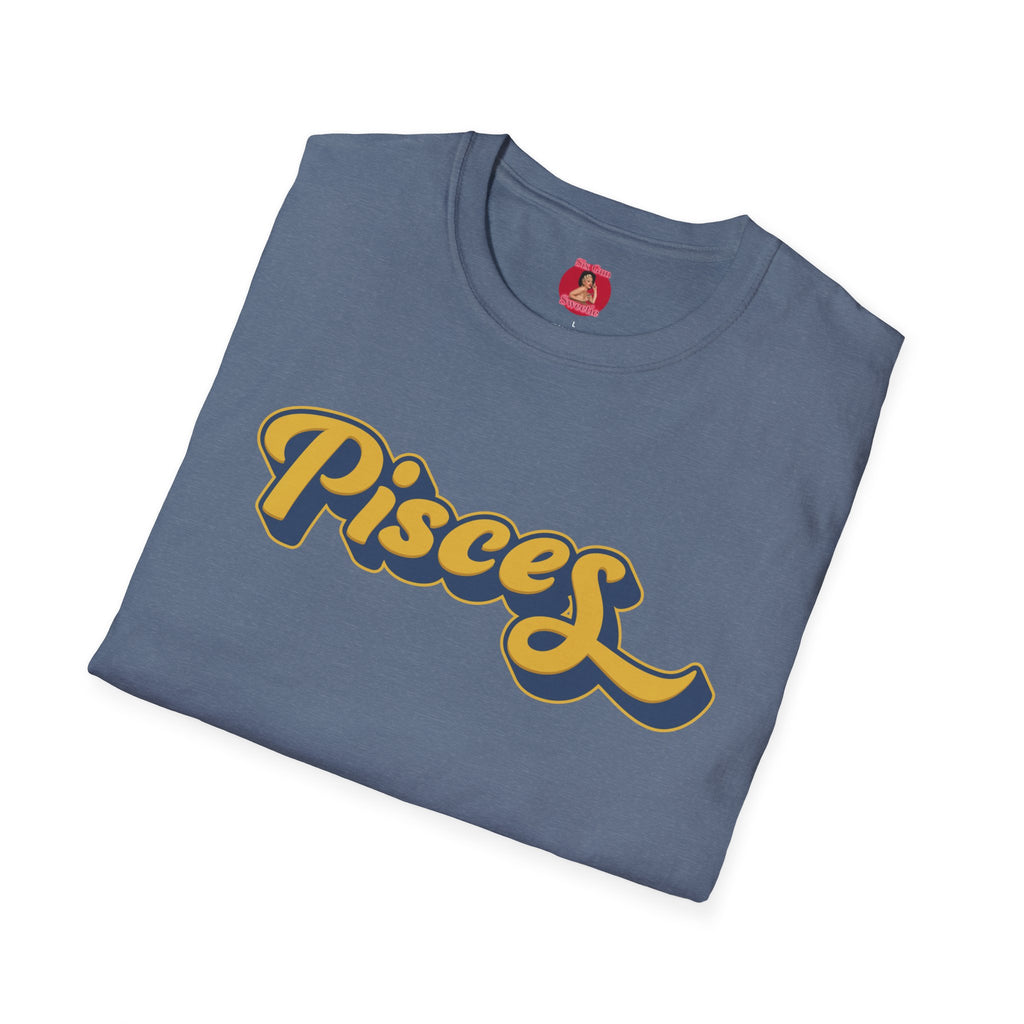 Pisces zodiac sign unisex crew neck T-shirt