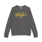 Virgo zodiac Unisex French Terry Crewneck Sweatshirt, Halloween Apparel, Casual Wear, Gifts for Friends, Cozy Graphics