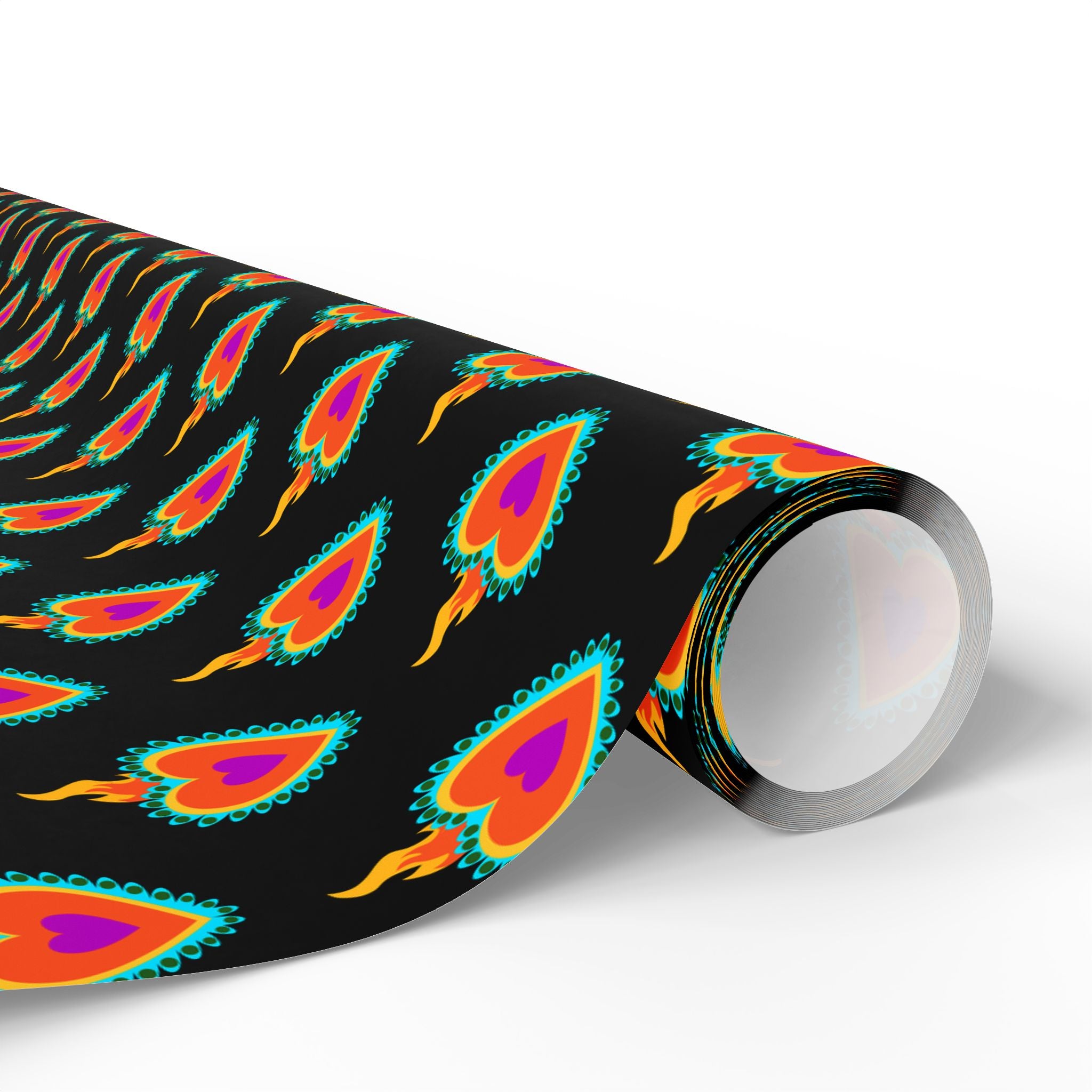 Sacred Heart Design wrapping paper