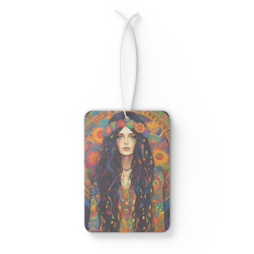 Bohemian Car Air Freshener, Aromatic Car Decor, Vintage Design Freshener, Unique Gift for Travelers, Hippie Car Accessory, Home Fragrance