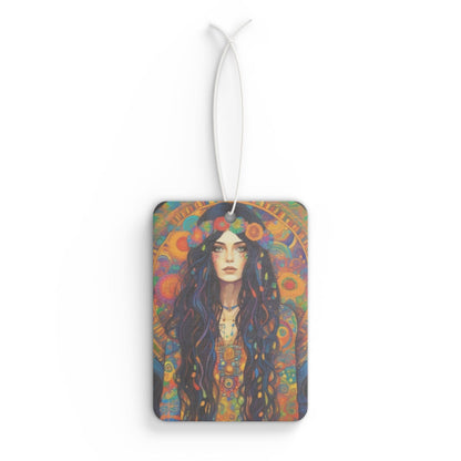 Bohemian Car Air Freshener, Aromatic Car Decor, Vintage Design Freshener, Unique Gift for Travelers, Hippie Car Accessory, Home Fragrance