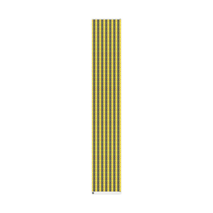 Wrapping Papers - Mid Century Modern Yellow and Black Striped Design