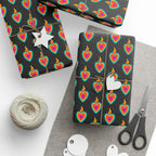 Sacred Heart Design wrapping paper