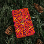 Hot pink neon leopard print