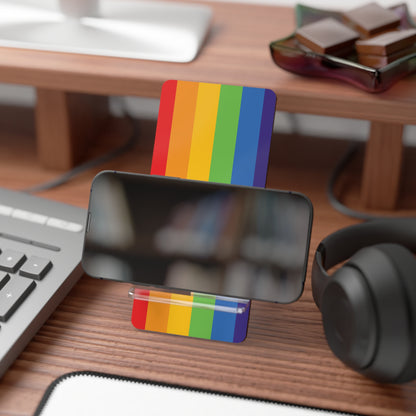 Phone Stand - Rainbow Pride LGBTQIA Design