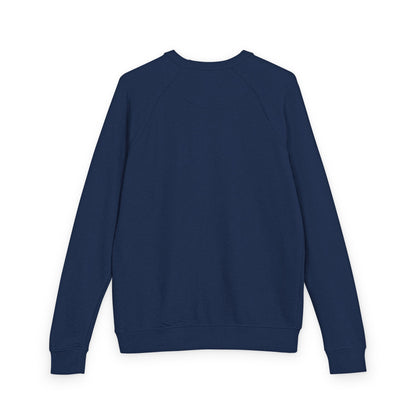 Raglan Crewneck Sweatshirt - Six Gun Sweetie Vintage Girl Applying Lipstick