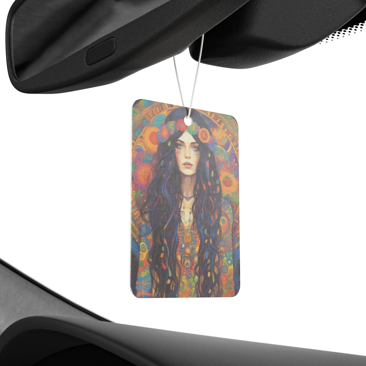 Bohemian Car Air Freshener, Aromatic Car Decor, Vintage Design Freshener, Unique Gift for Travelers, Hippie Car Accessory, Home Fragrance