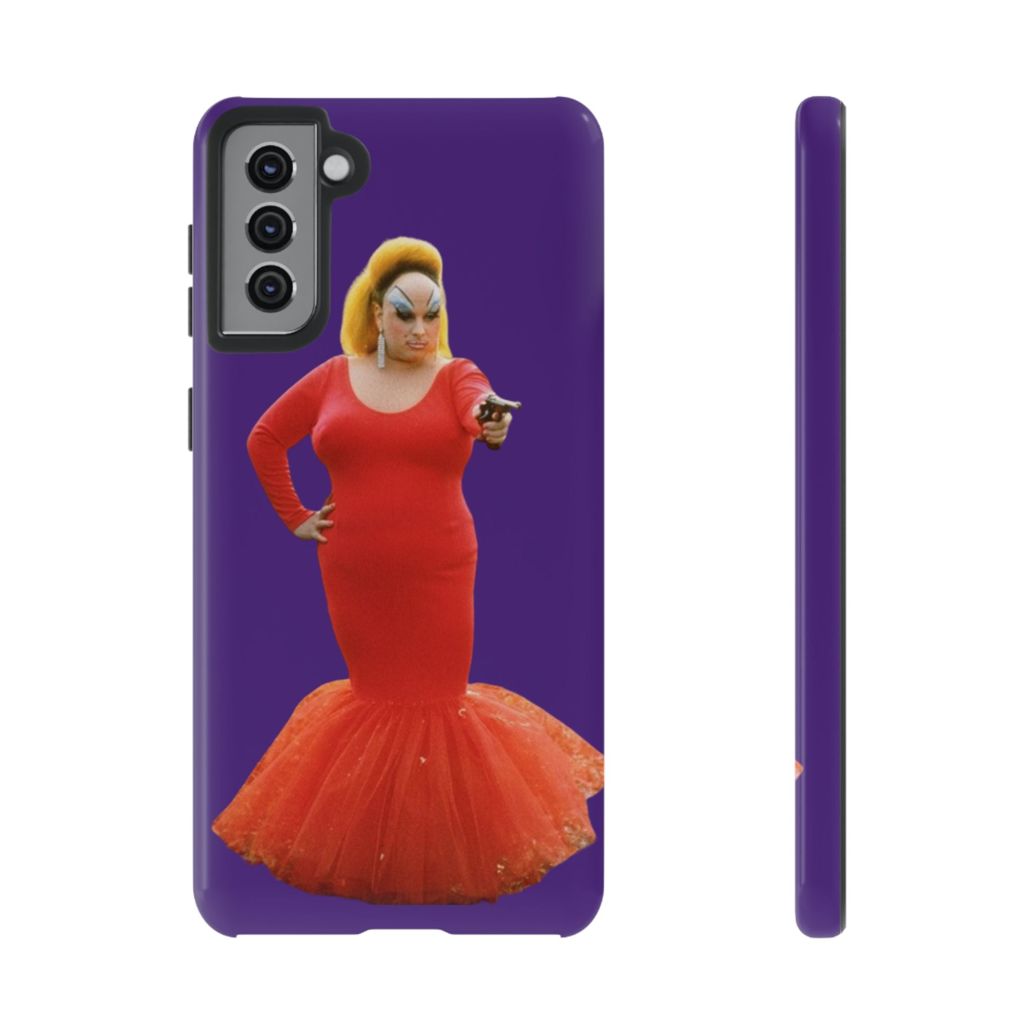 Divine Pink Flamingos John Waters Samsung Galaxy phone case