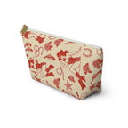 Accessory Pouch - Vintage Cowgirl Pattern