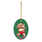 Edith Massey 'Sexy Santa' Ceramic Ornament — John Waters Holiday Keepsake