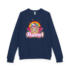 Sweatshirt - Psycho Kitty Meow Cat Knife Rainbow Design